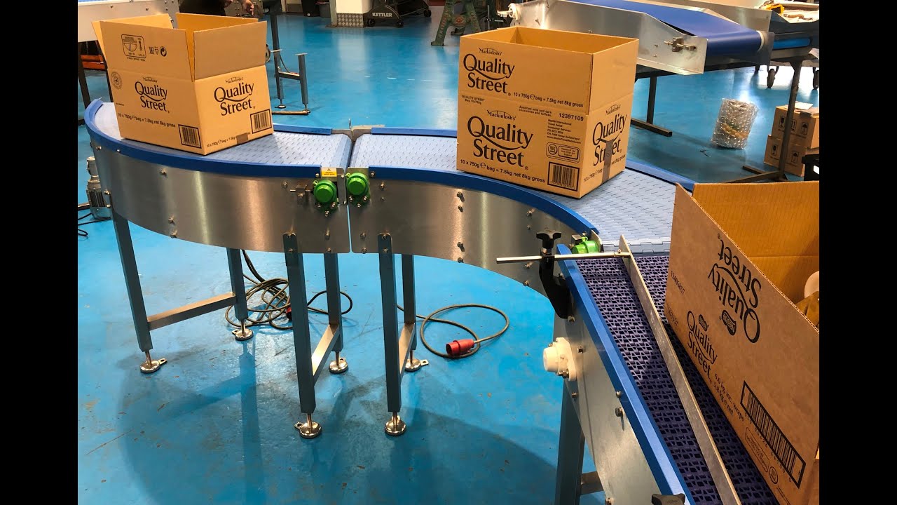 Radius Curved Conveyor Bends Aug 2020