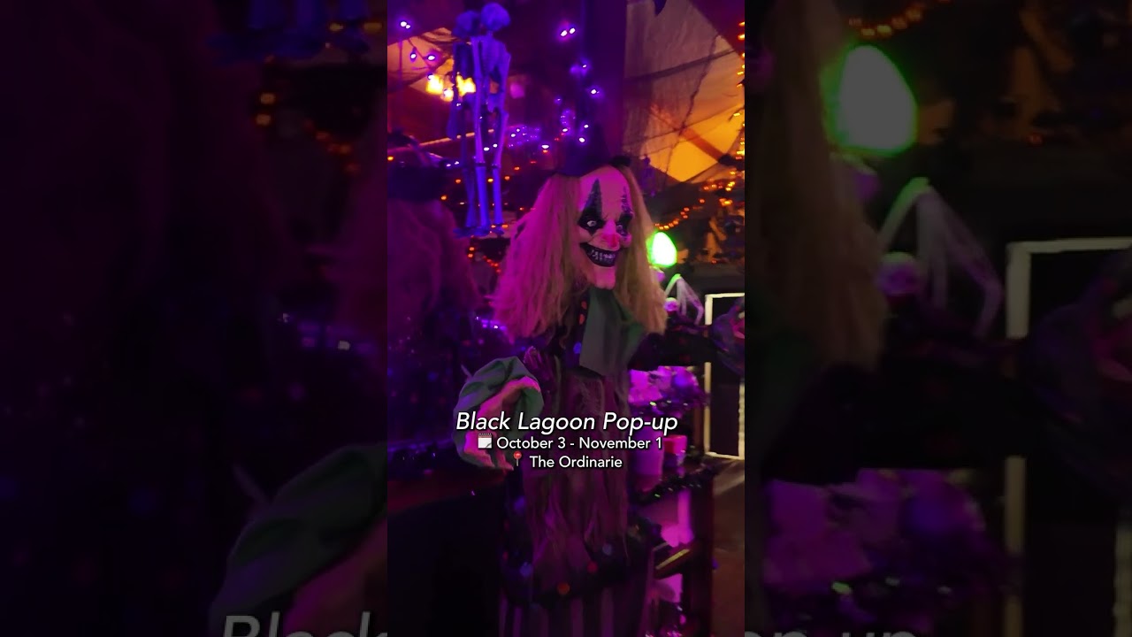 The Ordinarie's Black Lagoon Halloween Pop-up - Long Beach, CA