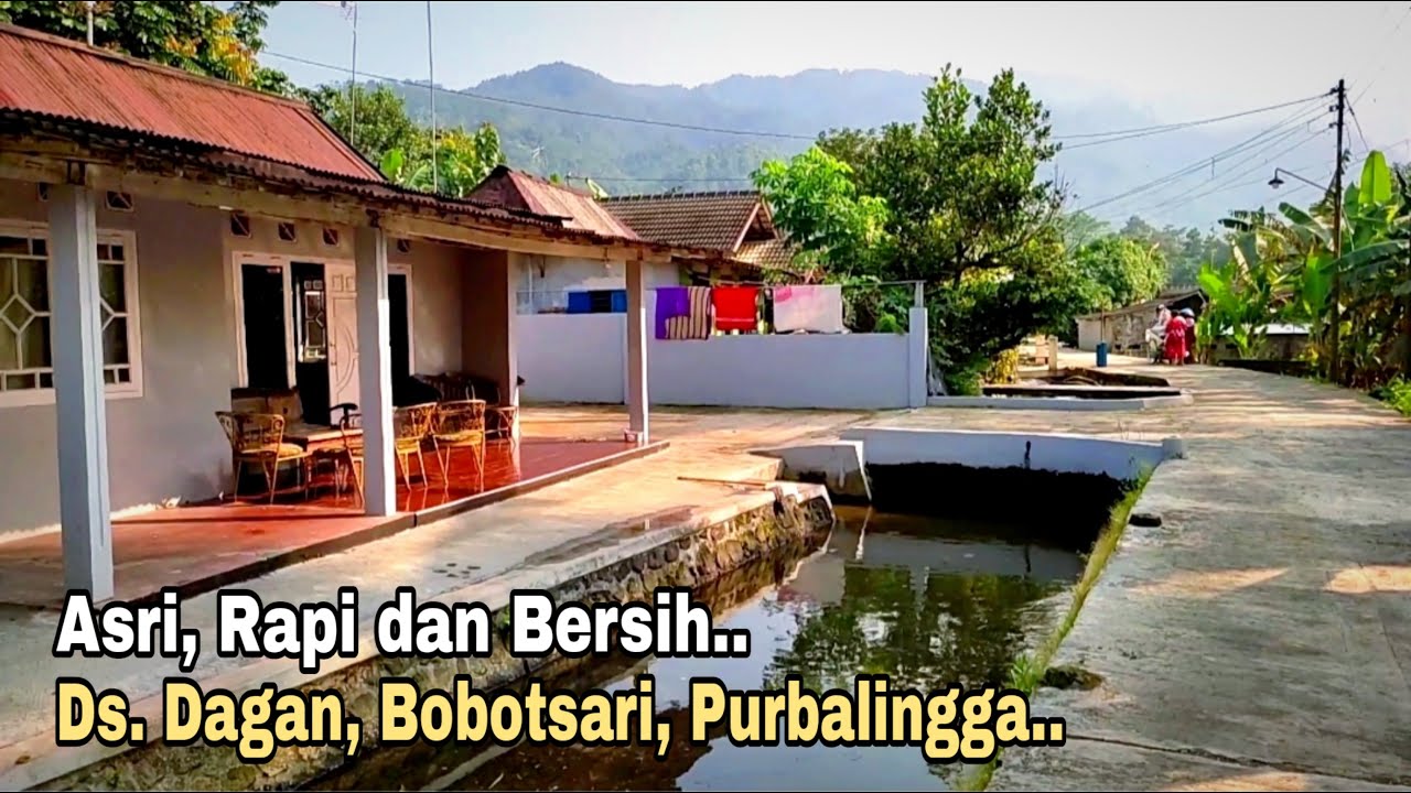 suasana pagi di desa terindah || aktifitas pagi di aliran sungai yg jernih, desa dagan, purbalingga.