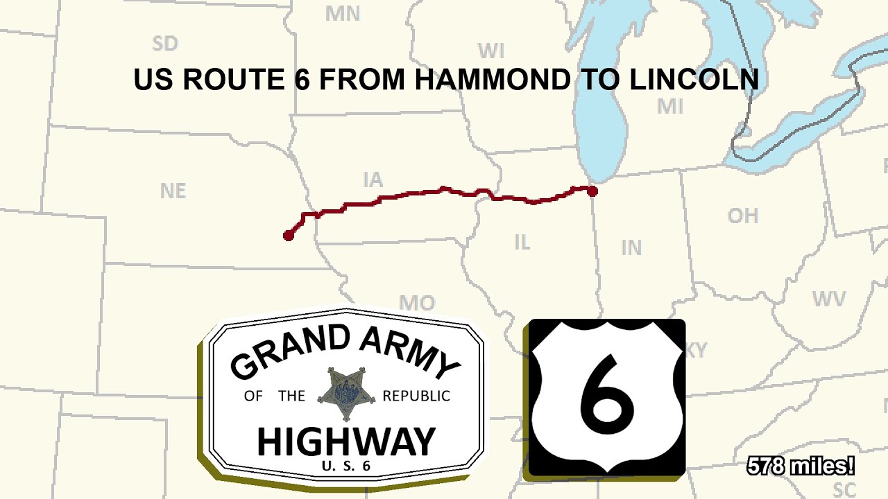 Hammond, IN to Lincoln, NE: A Complete US Route 6 Road Trip