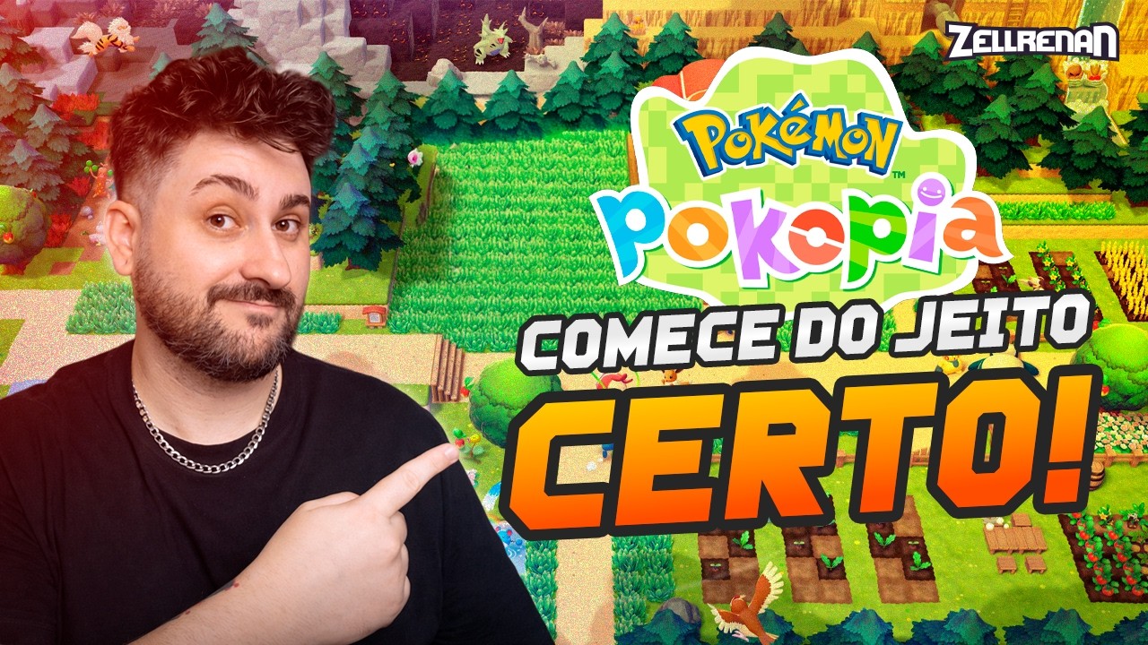 COMO COME&Ccedil;AR BEM em Pok&eacute;mon Pokopia! Guia Completo para Iniciantes