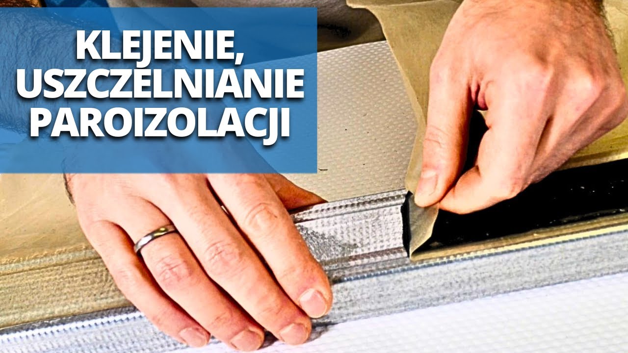 Klej w sprayu i uszczelniacz do PAROIZOLACJI