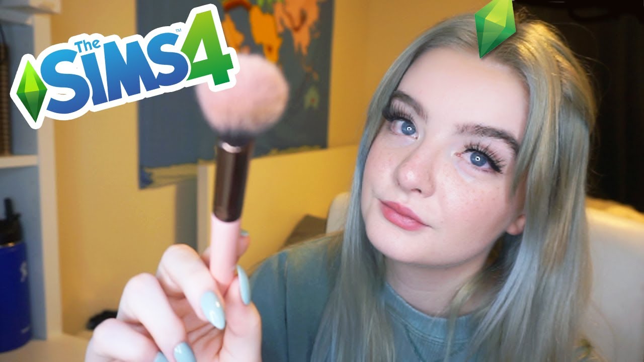 ASMR Sim Does Your Makeup!