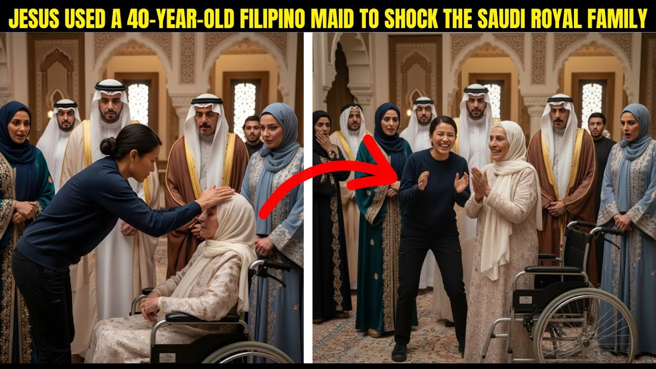 40-YEAR-OLD FILIPINO MAID SHOCKED THE ENTIRE SAUDI ROYAL FAMILY - MIRACLE THEY CAN'T DENY HAPPENED