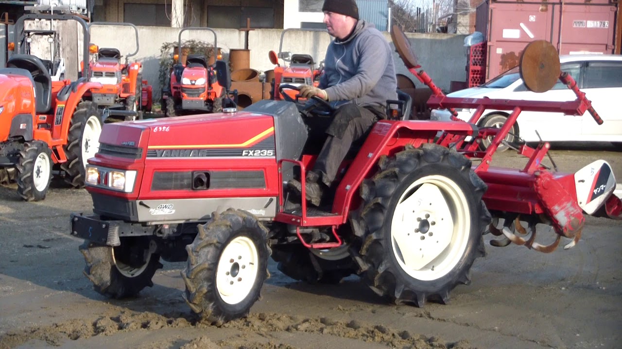 ЯПОНСКИЙ МИНИТРАКТОР YANMAR Fx-235
