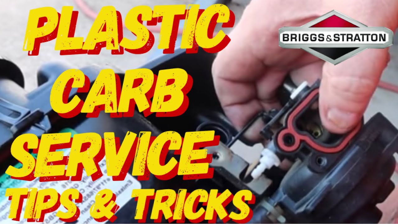 Советы и рекомендации по пластиковым карбюраторам Briggs and Stratton