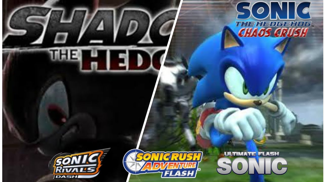 Resmi Sonic Flash Oyunları