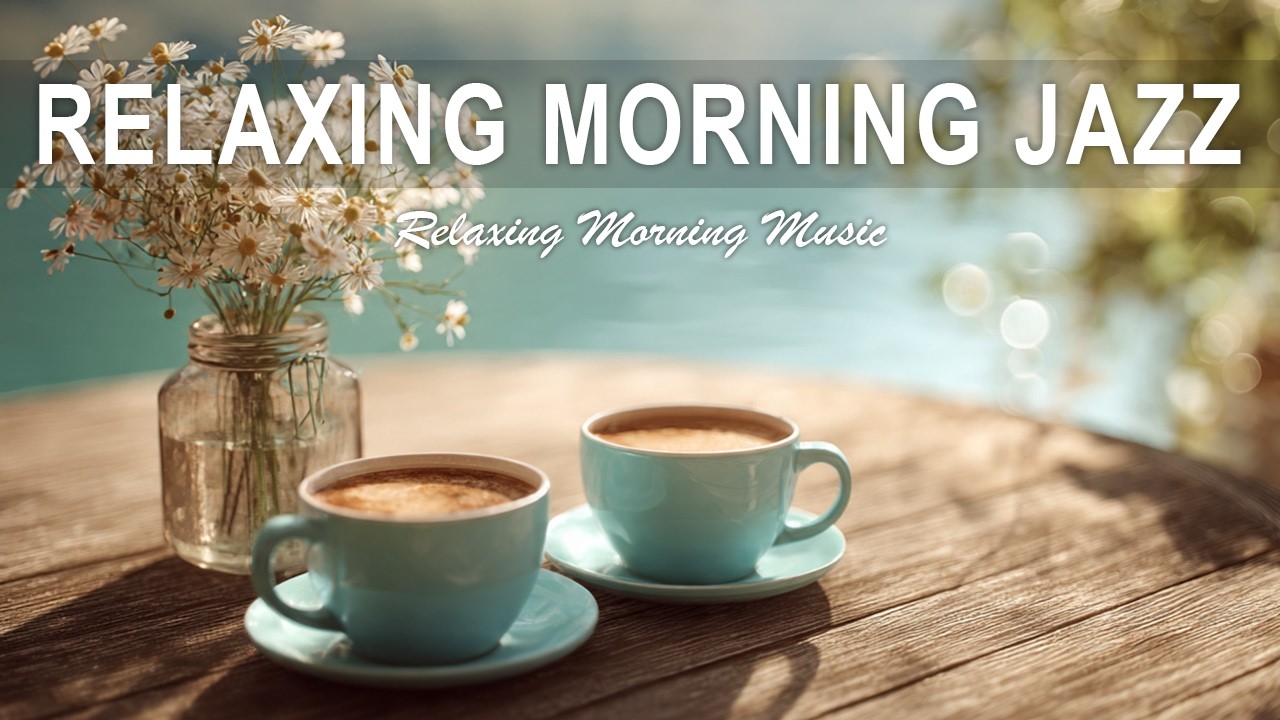 Relaxing Morning Jazz ☕ Calm Morning Jazz & Cozy Café Ambience for Study & Work