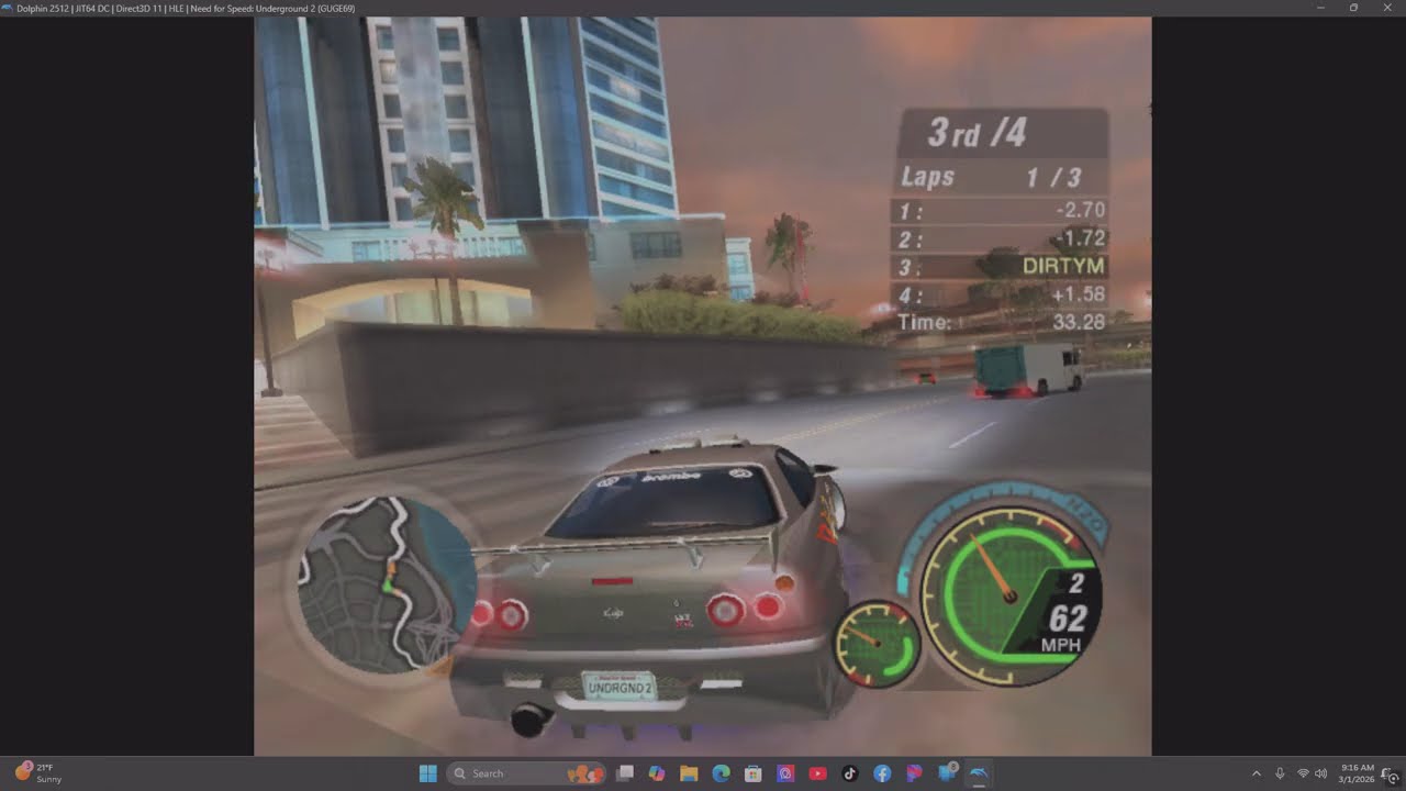 Need For Speed Underground 2 gameplay