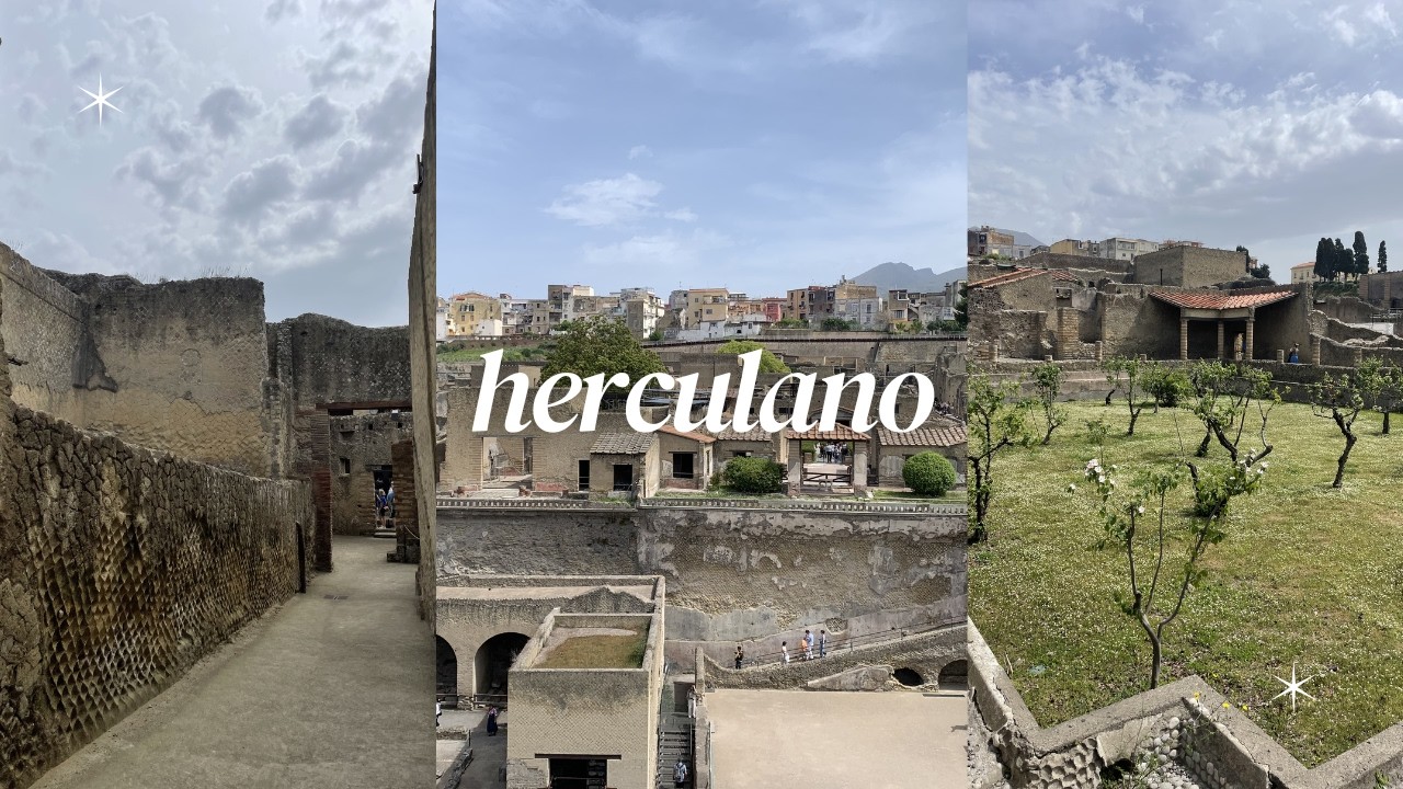 herculano: ruinas del vesubio