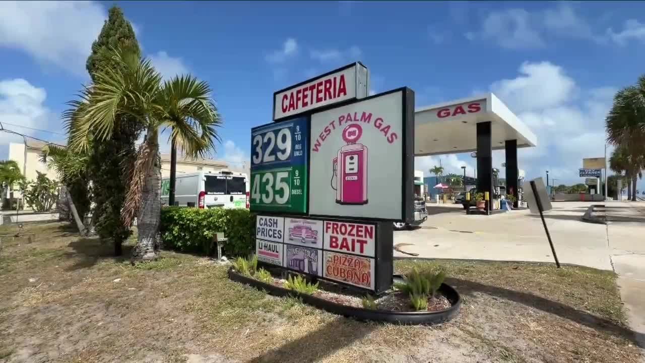 Iran military strikes send Florida gas prices surging