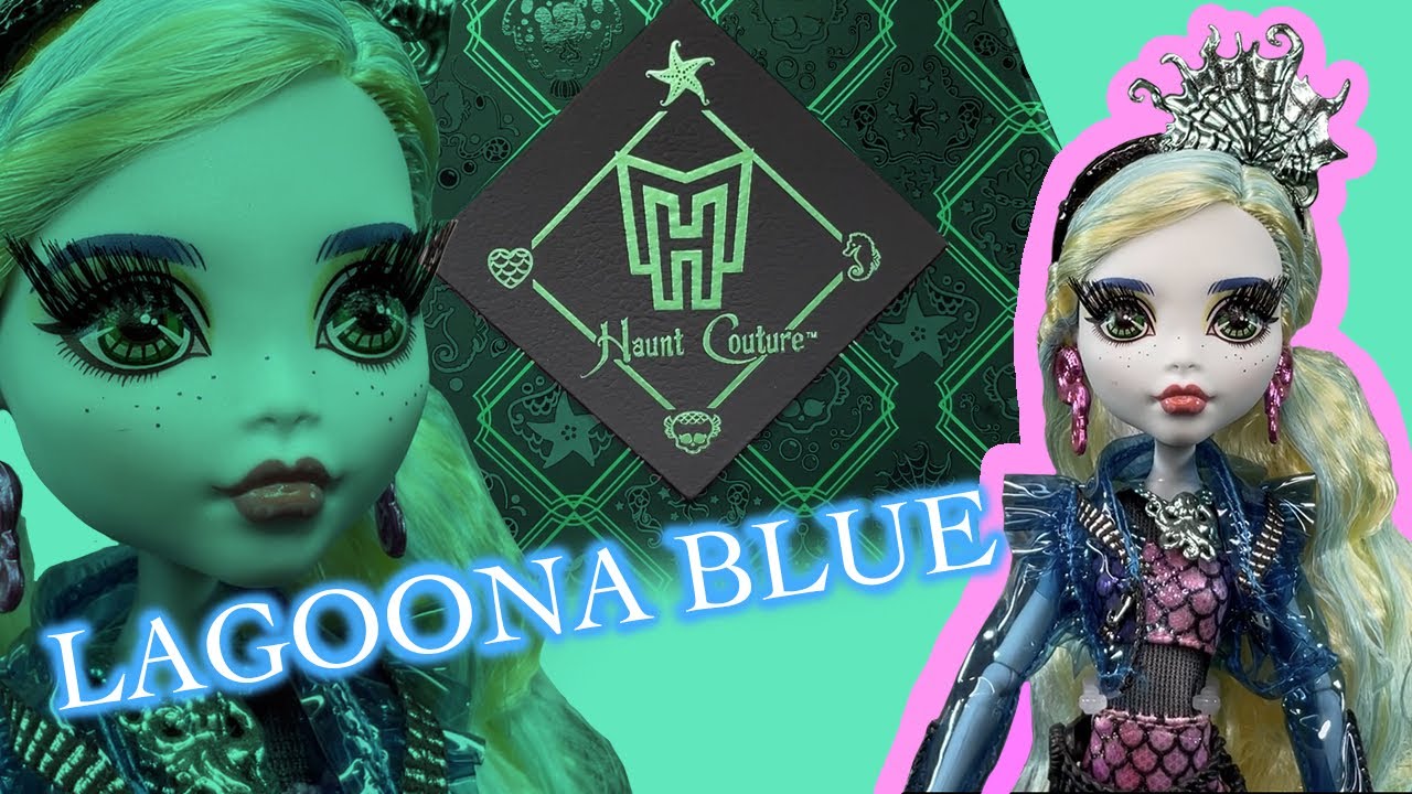 ¡Mucho más linda en persona! 😍 | Monster High Haunt Couture Lagoona Blue ¡Unboxing y revisión! 🐠🫧