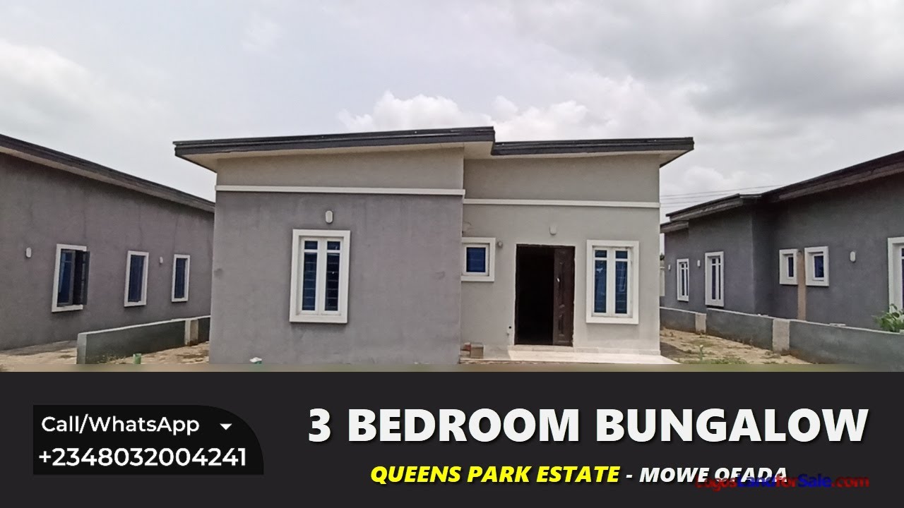 3 bedroom Bungalow Houses for sale in Queens Park 2 Mowe/Ofada Nigeria | +2348032004241