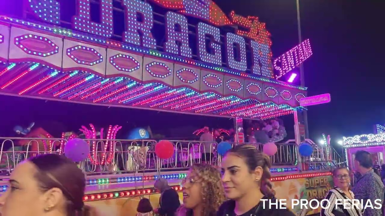 Super Dragon (Santana 2) Feria de Vecindario 2024 (Gran Canaria).