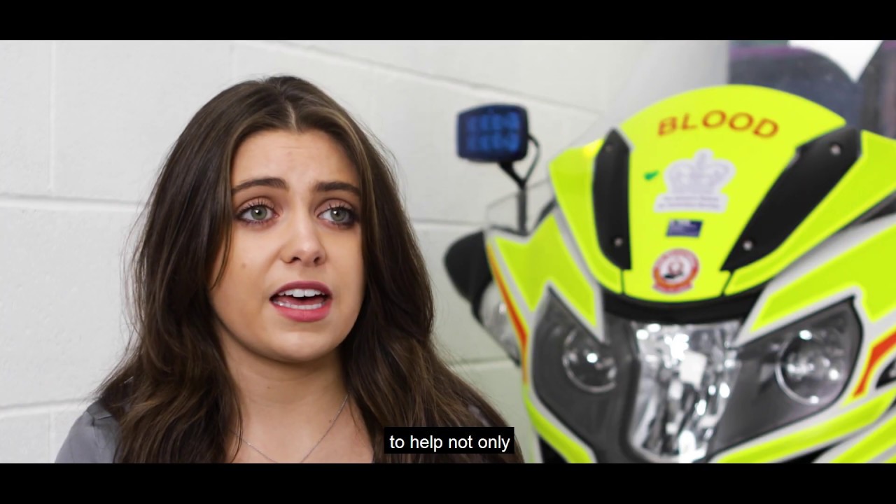 Harrison Drury testimonial - North West Blood Bikes