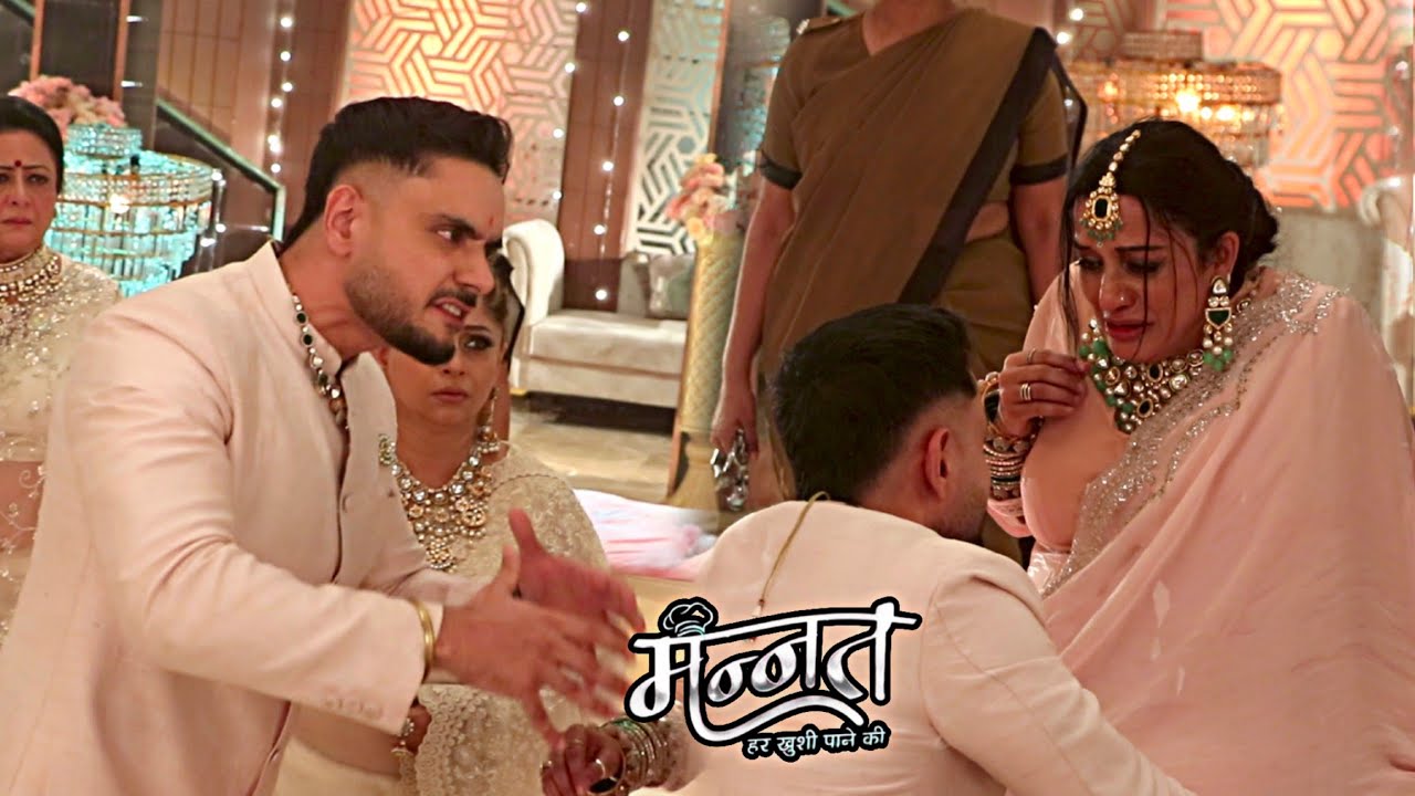 Mannat || Colour Tv || Vikrant Ne Neetu Par Uthaye Apne Bachpan Par Sawal || On Set 