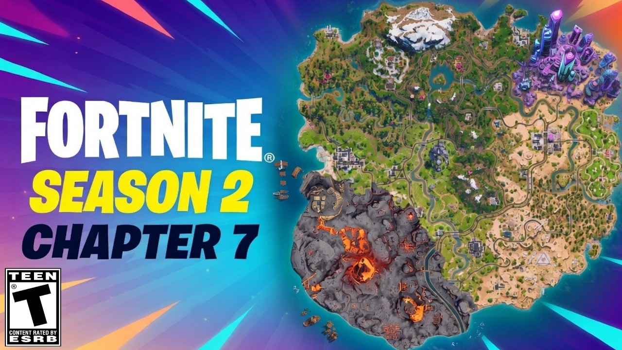 FORTNITE SEASON 2 CHAPTER 7 MAP LEAKS!
