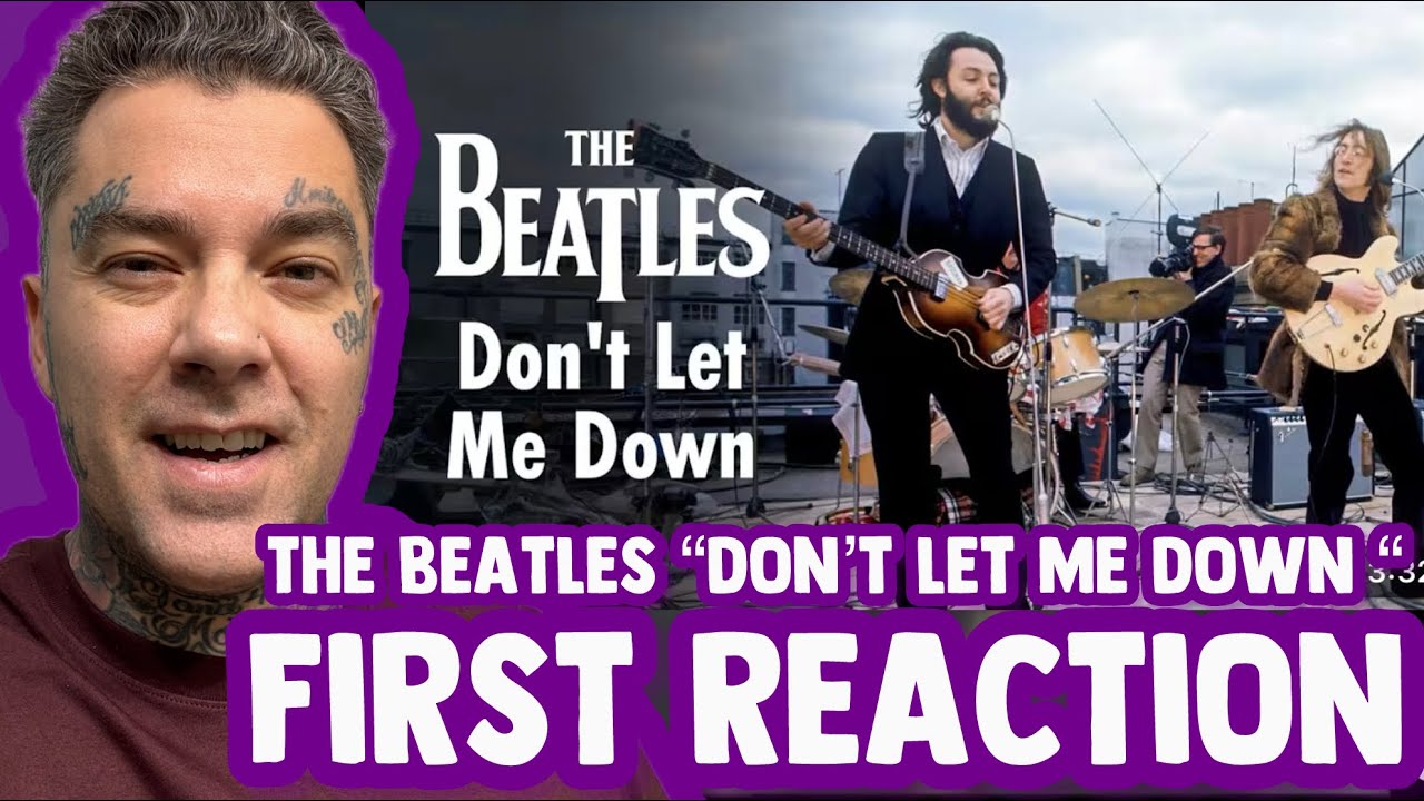 Rapper FIRST TIME REACTION to The Beatles “Don’t Let Me Down” (Live Performance)
