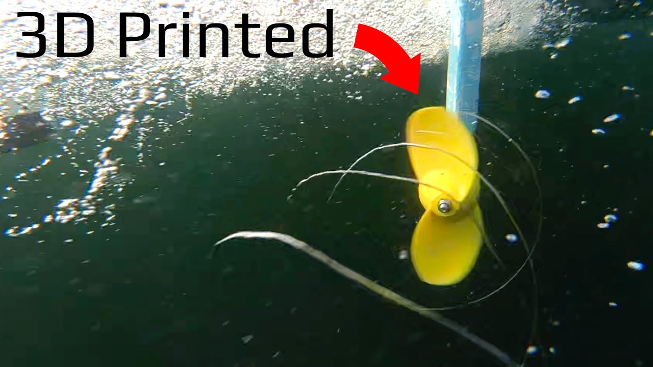 Can a 3D Printed Propeller Handle 3 Horsepower?