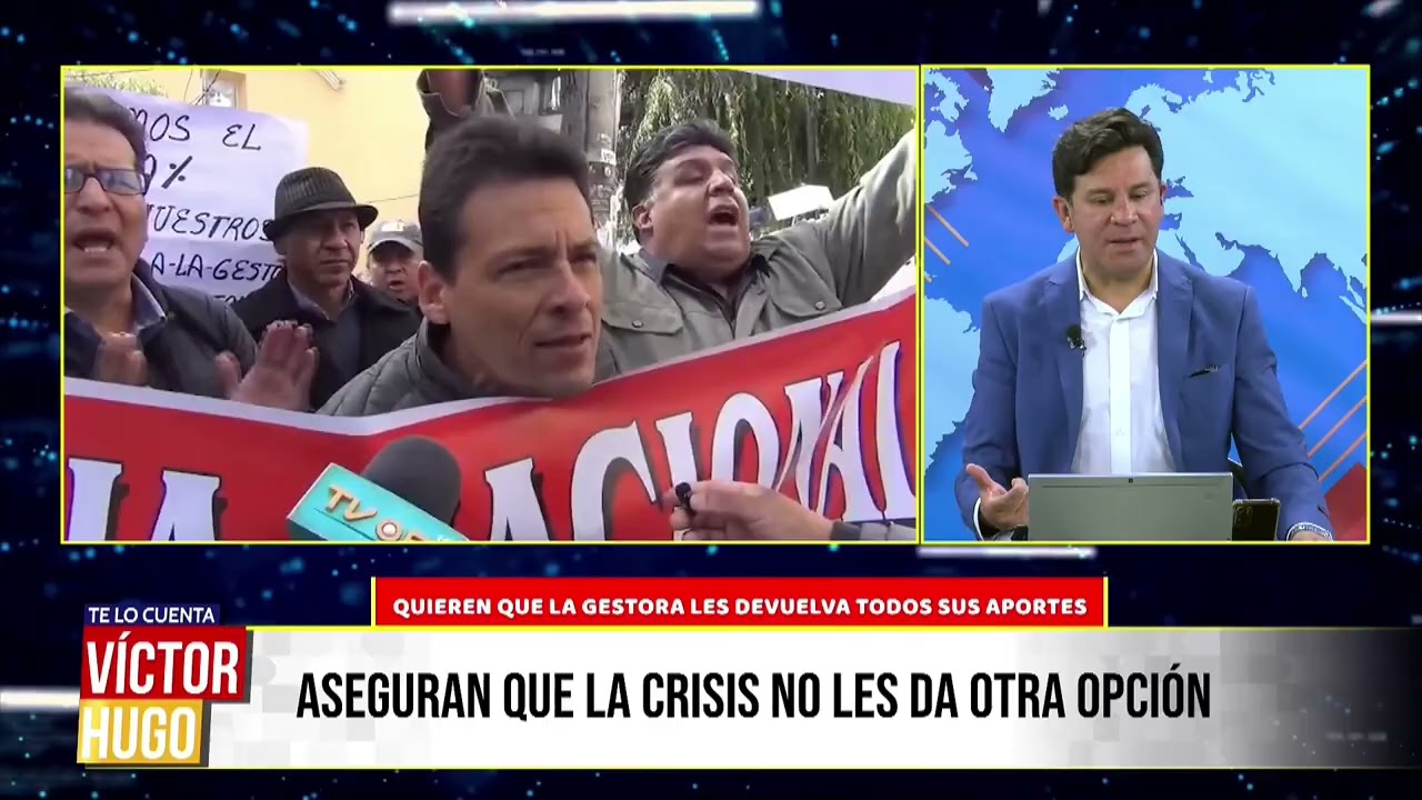 JUBILADOS EXIGEN DEVOLUCIÓN DE SUS APORTES A LA GESTORA PÚBLICA 