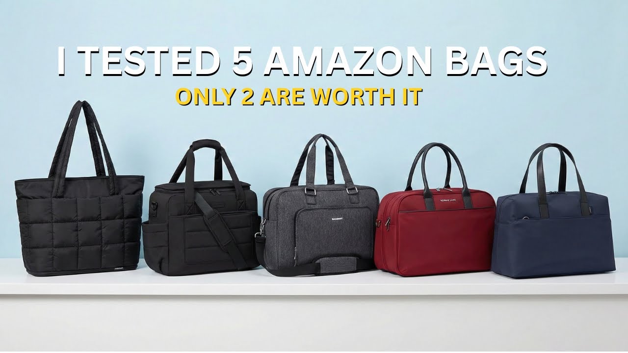 I Tested 5 Personal Item Bags from Amazon (Only 2 Are Worth Your Money)