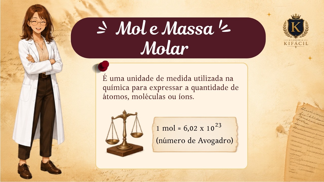 Mol e Massa Molar (MM) - Com exercícios resolvidos (Fácil)