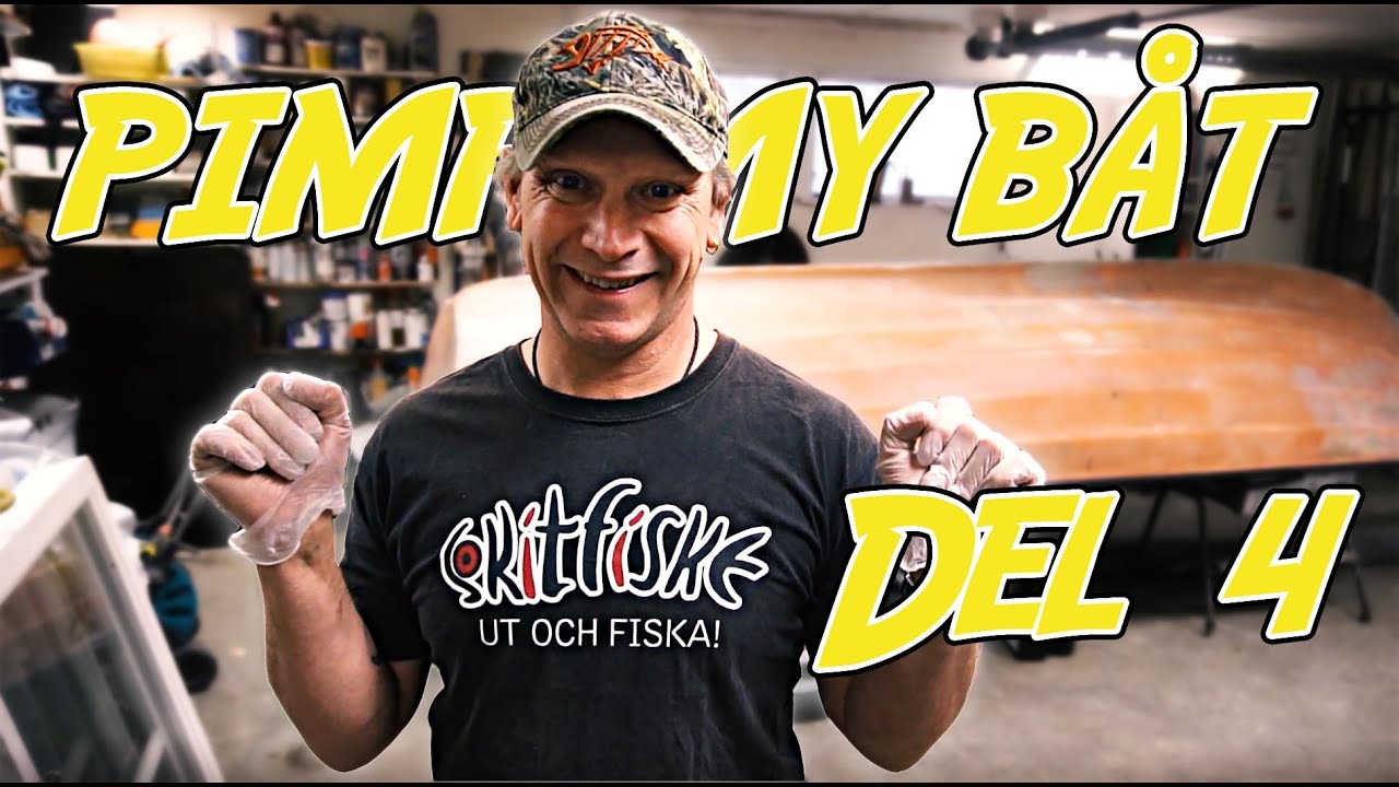 PIMP MY BÅT del 4 | Lagar skrovet med epoxi och glasfiber