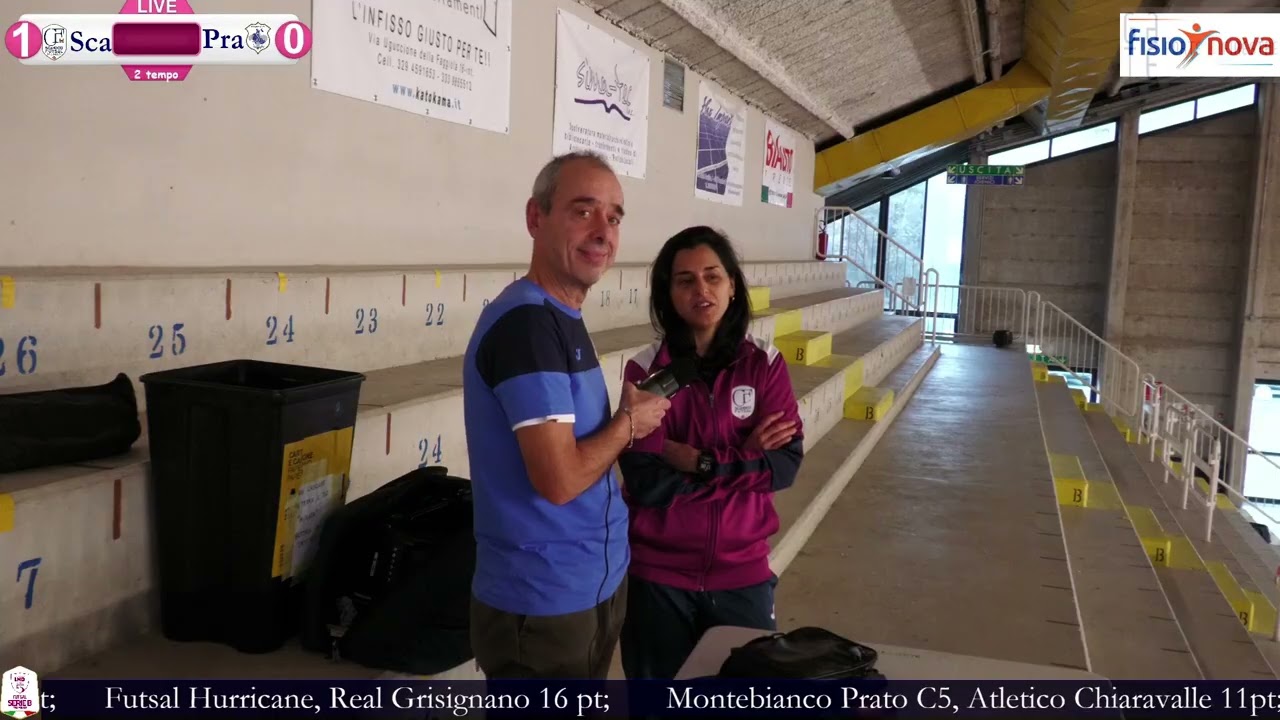 INTERVISTE POST GARA CF SCANDICCI VS MONTEBIANCO PRATO C5 PIA GOMEZ