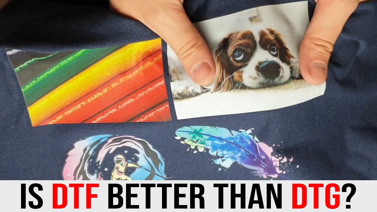 DTF T-Shirt Printing Technology - New Affordable DTG Alternative