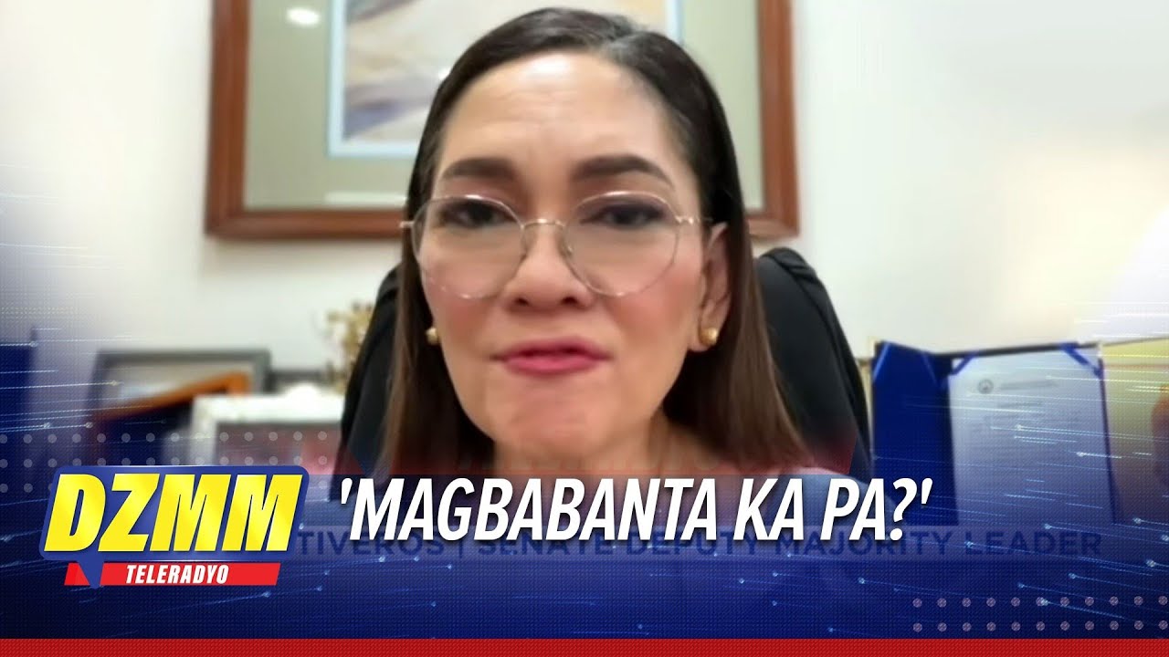 ICYMI: 'Bad guest!' Hontiveros nagalit sa pagbabanta ng China | DZMM TeleRadyo