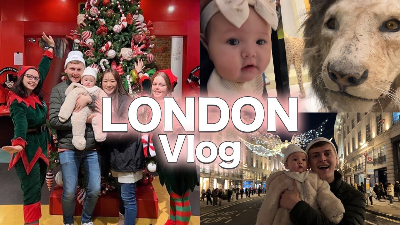 0歳児初めてのロンドン旅行に大興奮👶🏻