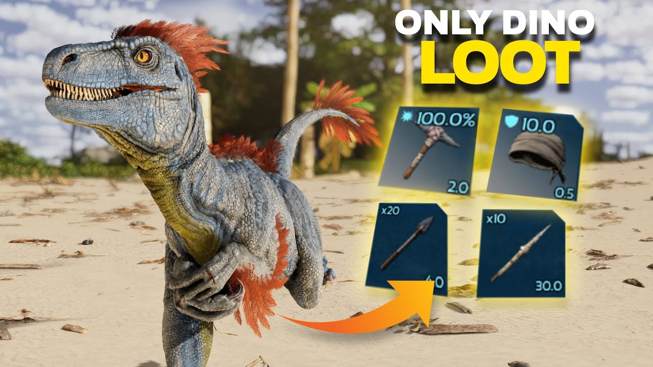 Ark But I Can Only Use Dino Loot! (#1)