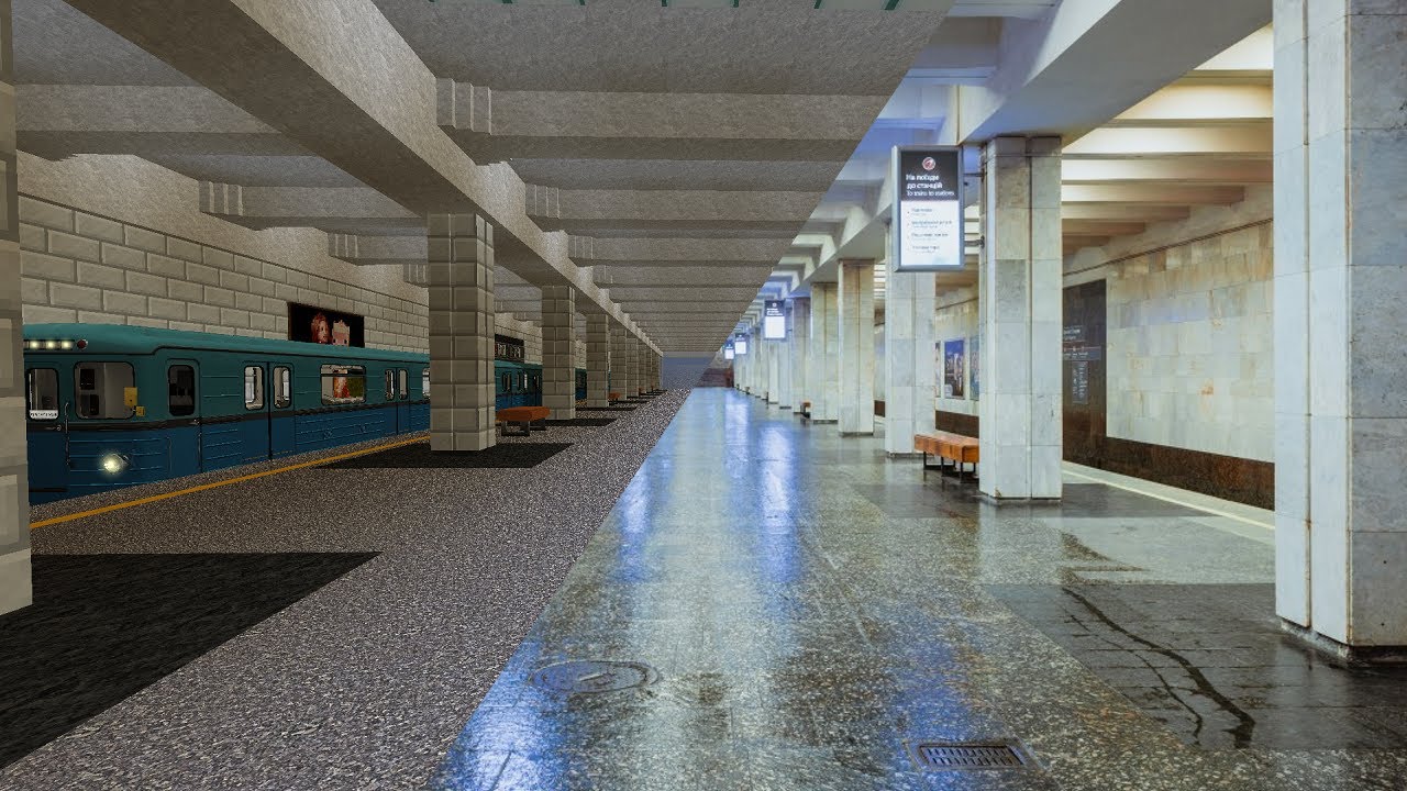 Харьковское метро в майнкрафт, строительство 