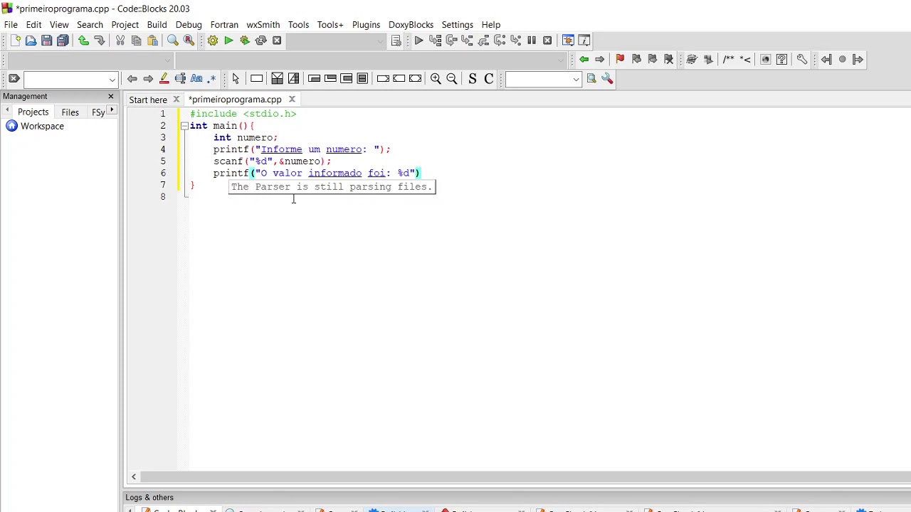 Programa em C com codeblocks (para iniciantes)