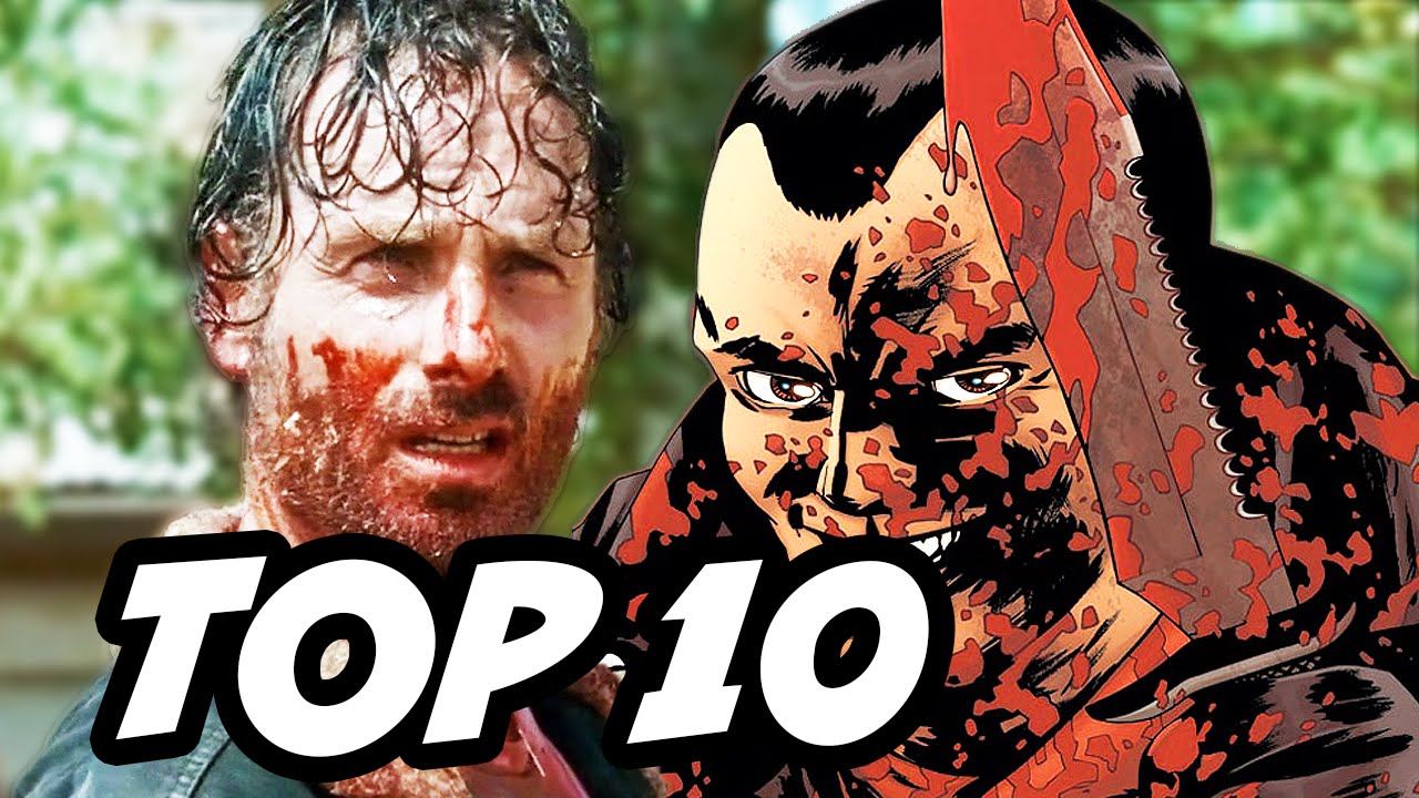 Walking Dead Season 6 Episode 11 - TOP 10 WTF and Easter Eggs