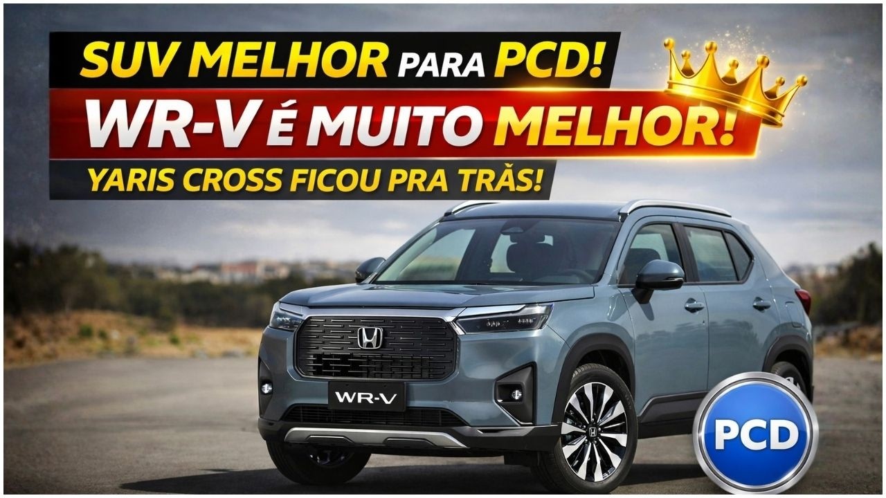 O SUV QUE ESTÁ HUMILHANDO O YARIS CROSS NO PCD! (E CUSTA O MESMO!)