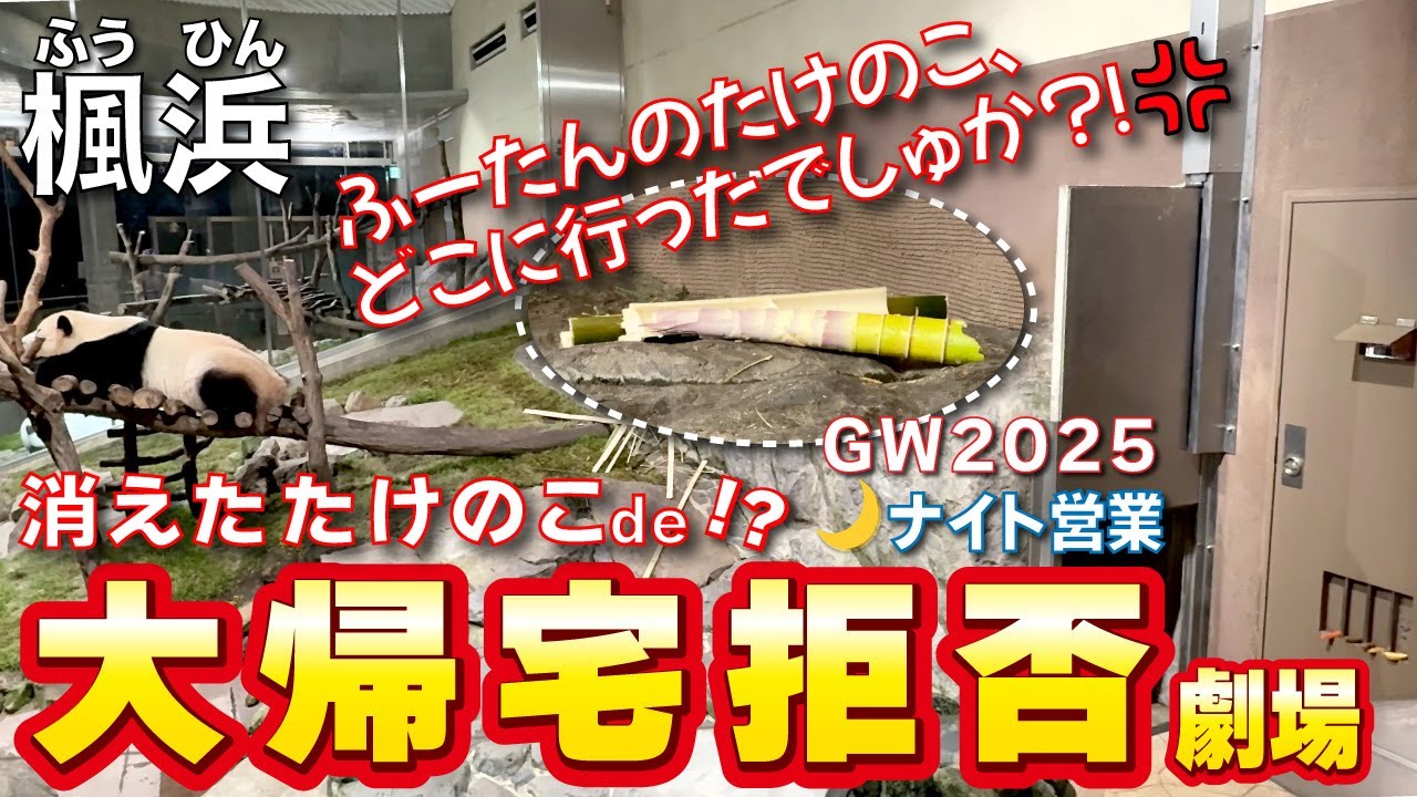 【楓浜（ふうひん）】あったはずのたけのこがない😳でスネた⁉️GWナイト営業🌙遅番の楓浜🍁帰宅拒否劇場