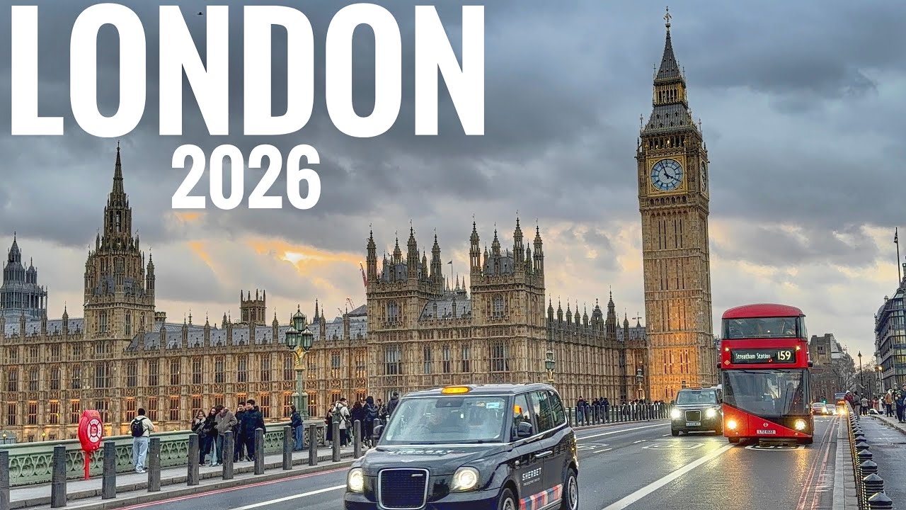 London City Tour 2026 | 4K HDR Virtual Walking Tour around the City | Trooping the Colours 2026