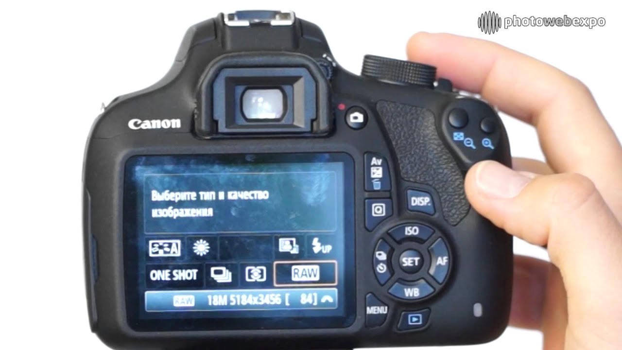 Canon 1200D. Видео тест
