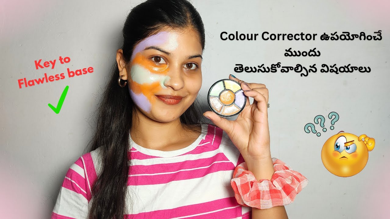 Correct way to use Color corrector in telugu | Do's & Dont's | Mistake to avoid | beautybybhavs