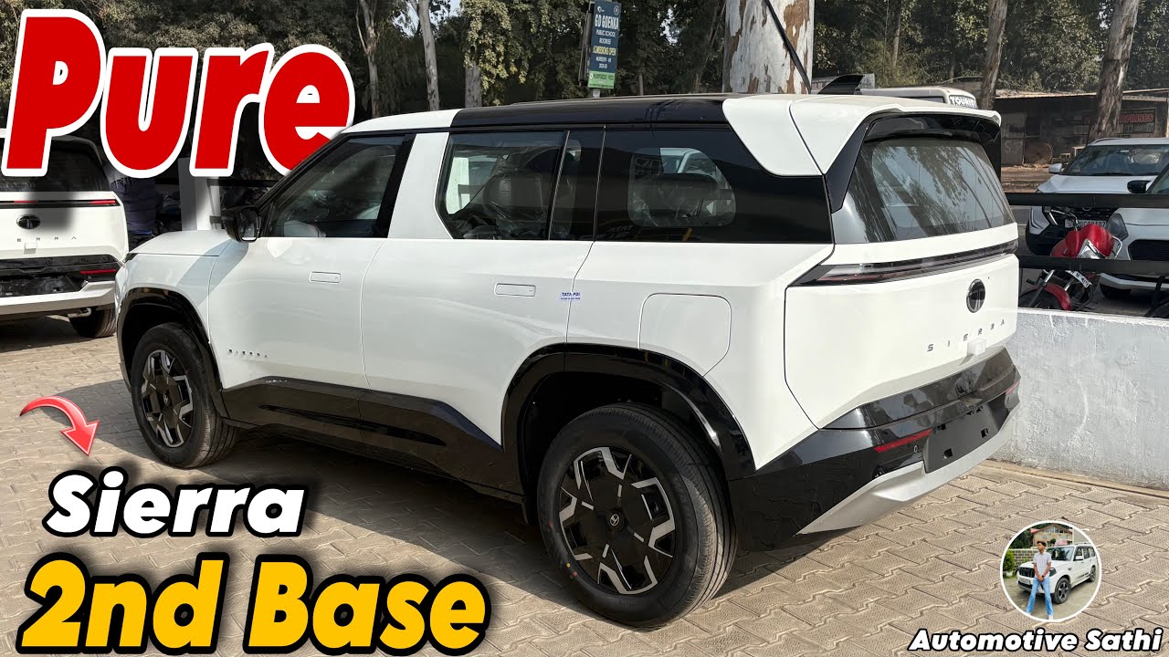 TATA SIERRA PURE 2nd BASE MODEL 2026 🥵| Tata SIERRA Pure Second Base | Full Review & Features