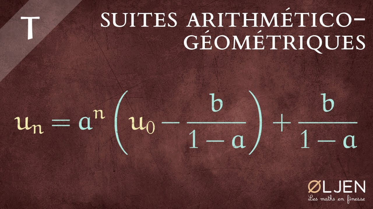 [EM#2] Suites arithmético-géométriques (Démonstration)