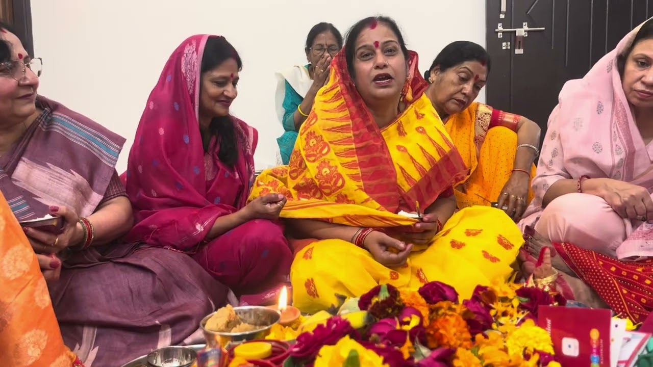 सुहागिनों की पूजा कथा बहुत सुंदर 