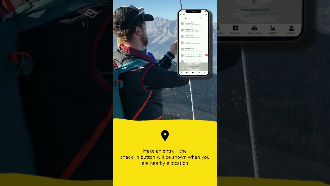 Features of the SummitLynx app - your digital hiking log