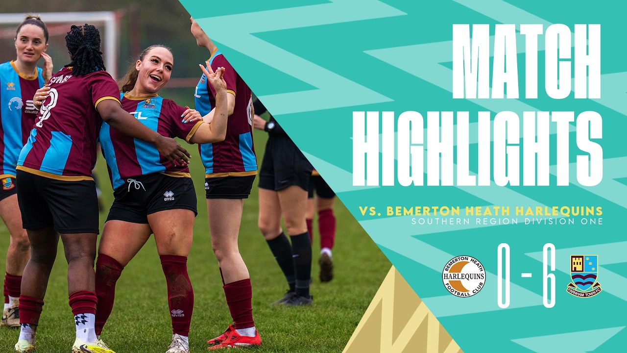 100% RECORD GOES ON | Bemerton Heath Harlequins Ladies vs Farnham Town Women | Full Match Highlights