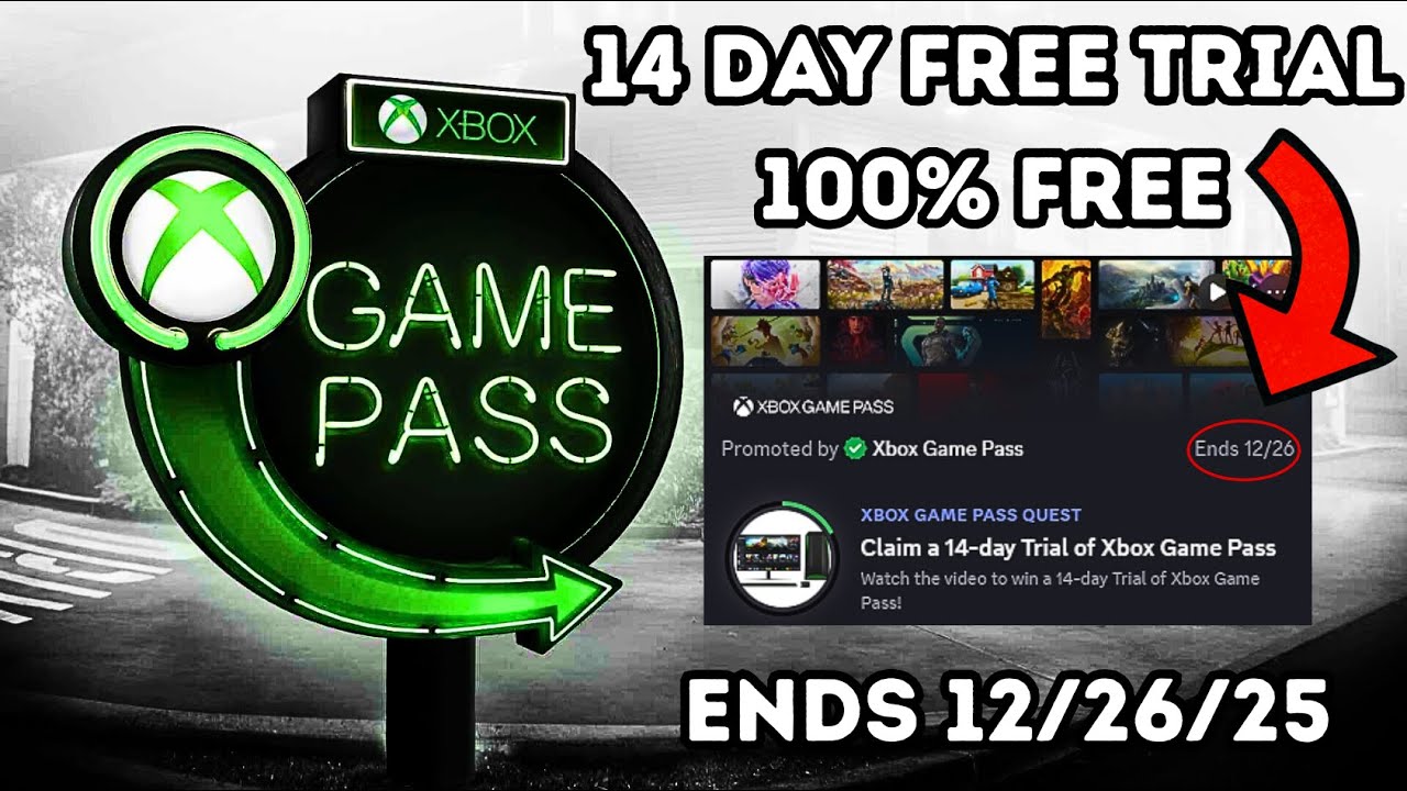 [FREE] 14 Day Trial Xbox Game Pass Premium TUTORIAL [2025]