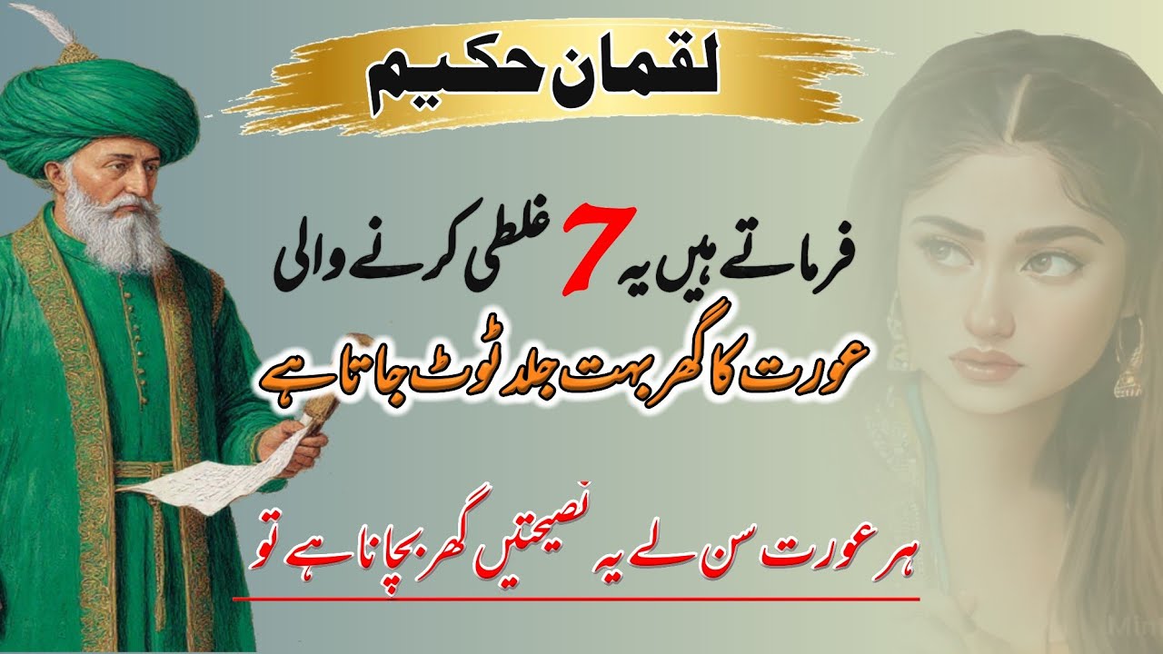 Aurat ki kamyab zindagi ke raaz||Golden Quotes of Luqman Hakeem for Women