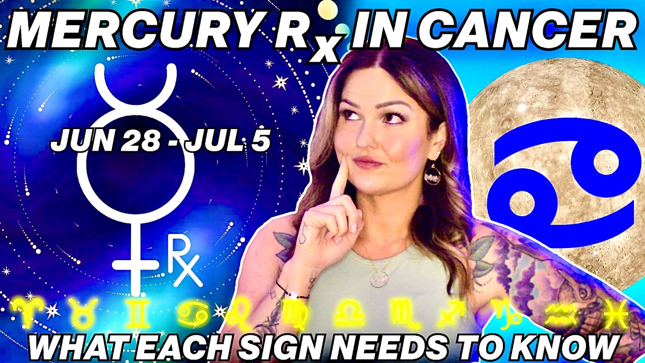 Mercury Retrograde in Cancer 2026 ♋ All 12 Signs Horoscope | Love, Career & Challenges