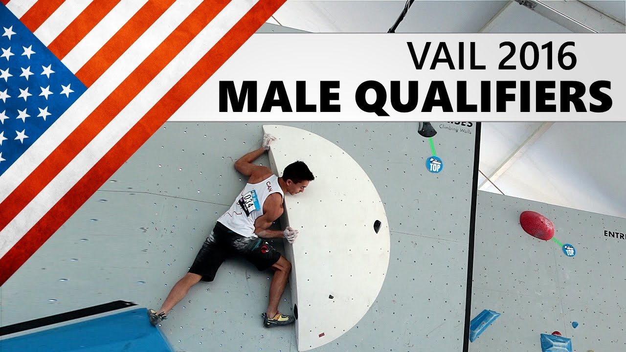Vail Bouldering World Cup 2016 | Male Qualifiers