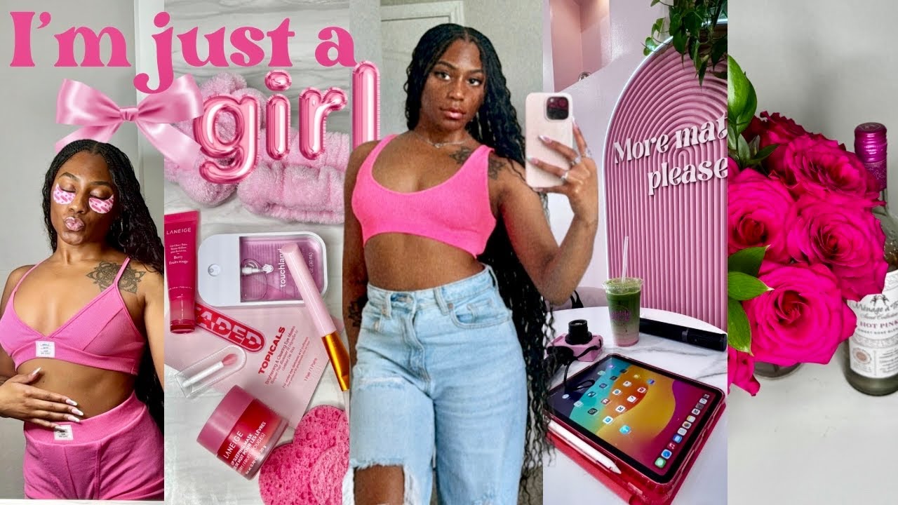 The ULTIMATE self care vlog. *girl therapy* hair, skin, nails, pamper night 🎀